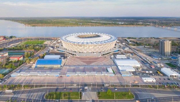 Stadion w Wołgogradzie /AirPano LLC /PAP/EPA