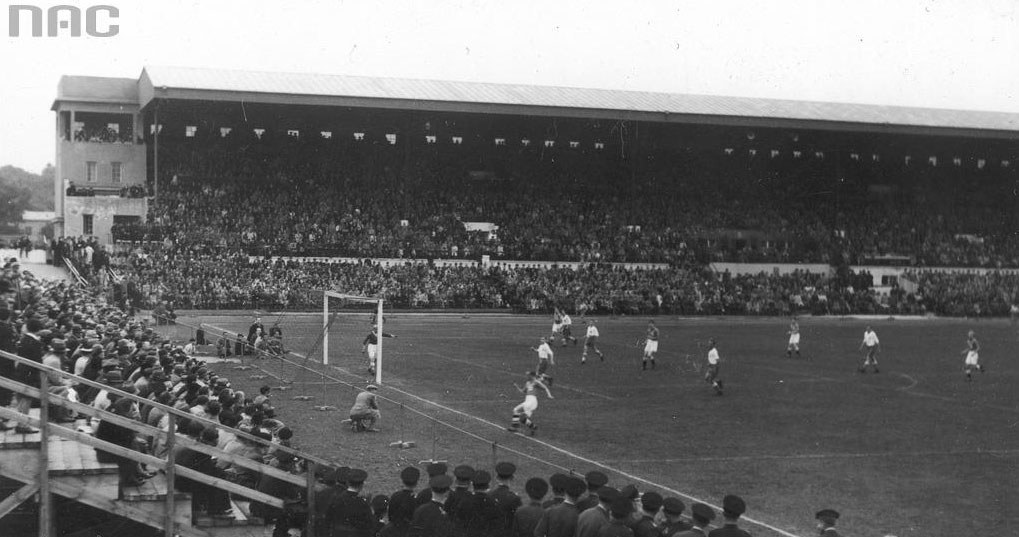 Stadion Wojskowy w Warszawie w latach 30. zeszłego stulecia /Z archiwum Narodowego Archiwum Cyfrowego