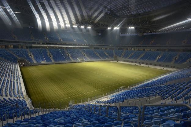 Stadion Zenit Arena (zwany Kriestowskij) w St Petersburgu /AFP