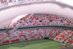 Stadiony na Euro 2012 w skali 1:100