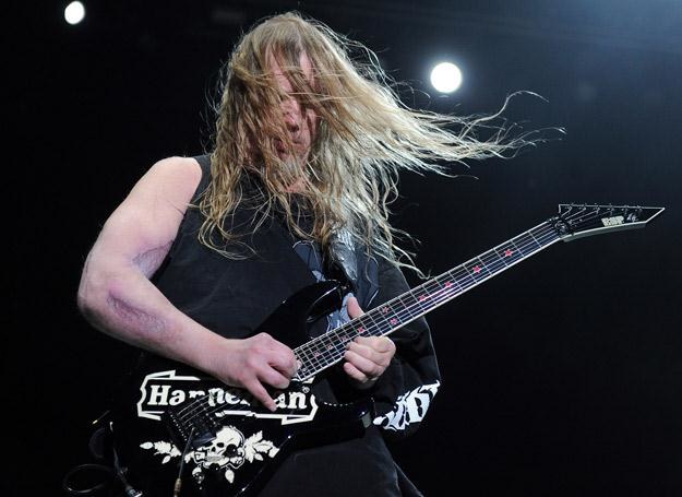 Stan Jeffa Hannemana (Slayer) nie pozwala mu jeszcze na występy na scenie - fot. Kevin Winter /Getty Images/Flash Press Media
