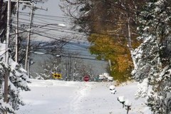 Stan Nowy Jork pod śniegiem