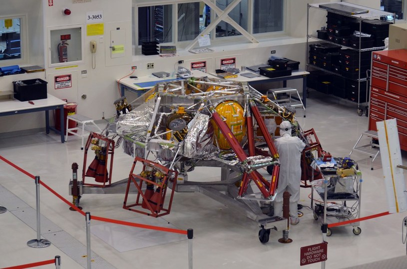 Stan prac nad "descent stage" misji Mars 2020 (zdjęcie z 13 marca 2018) /NASA