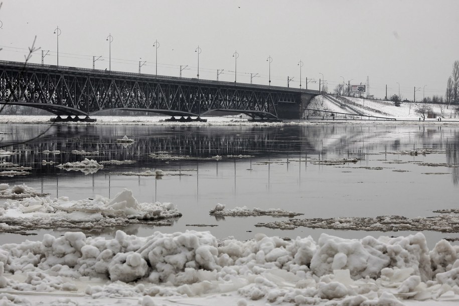 Stan Wisły w Płocku od kilku dni jest bardzo wysoki /Szymon Łabiński /PAP