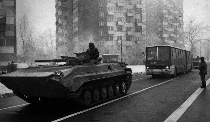 Stan wojenny w Polsce wprowadzony został 13 grudnia 1981 roku /Agencja FORUM