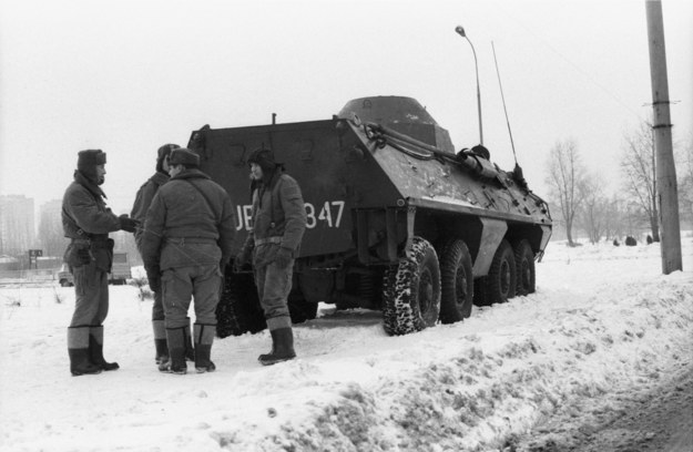 Stan wojenny został wprowadzony 13 grudnia 1981 r. /Teodor Walczak /PAP