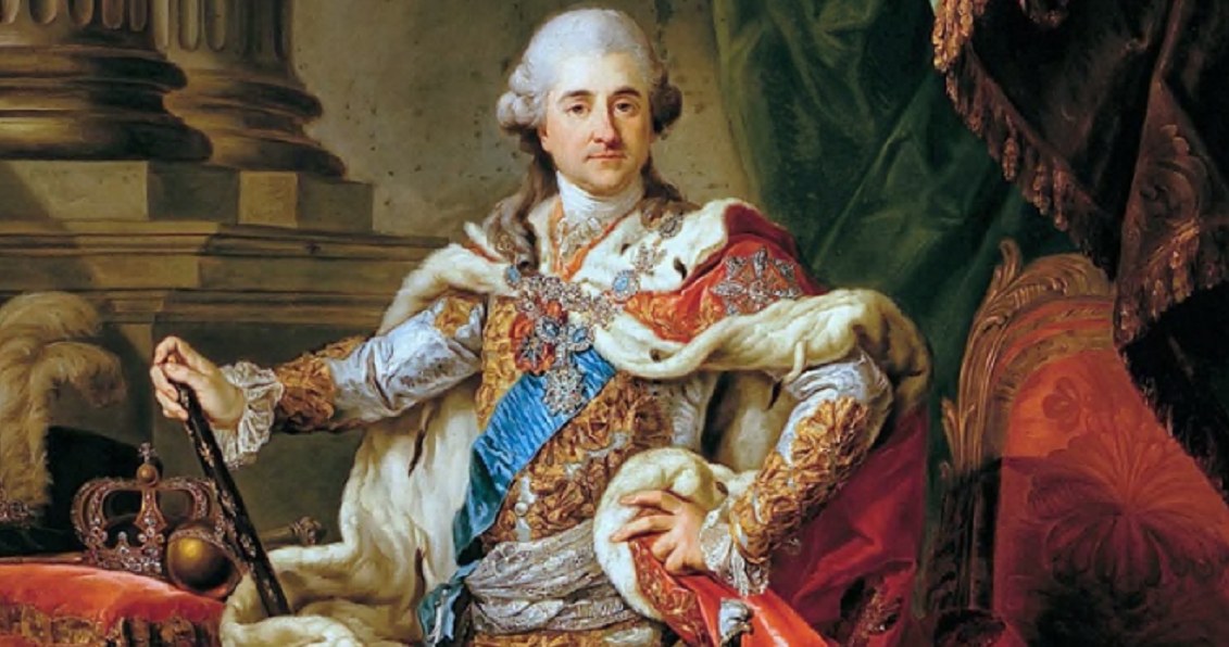 Stanisław August Poniatowski w stroju koronacyjnym /Marceli Bacciarelli /domena publiczna