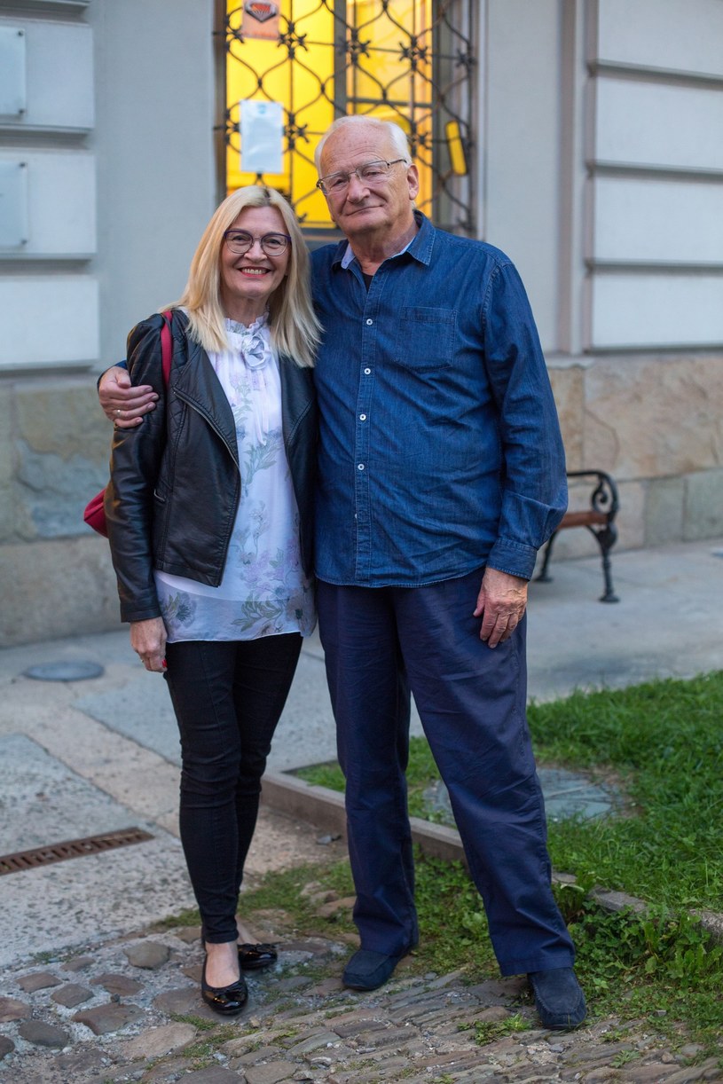 Stanisław Janicki z żoną /Kasia Zaremba /East News