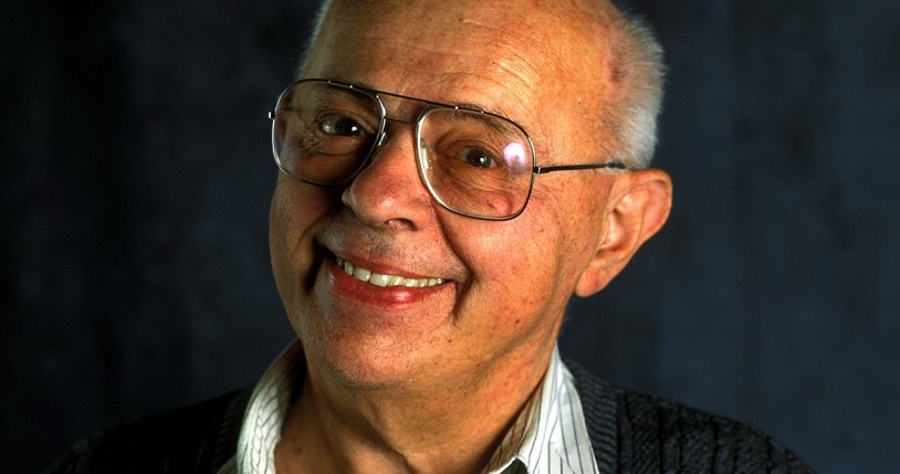 Stanisław Lem /Krzysztof Wojcik / Forum /Agencja FORUM