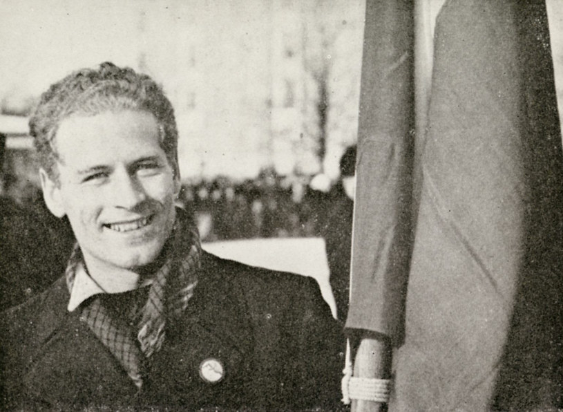 Stanislaw Marusarz na fotografii z archiwum rodzinnego. Mistrzostwa Świata w skokach narciarskich Lahti w 1938 r. Marusarz zdobył na nich srebro /East News