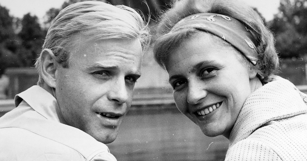 Stanisław Niwiński i Anna Ciepielewska /Tadeusz Kubiak  /Agencja FORUM