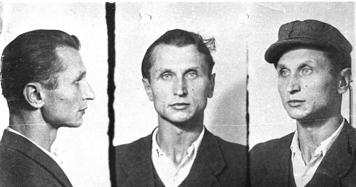 Stanisław Sojczyński "Warszyc". Zdjęcie wykonane po aresztowaniu w 1946 roku /domena publiczna
