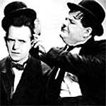 Stanley Laurel (Flip) i Oliver Hardy (Flap) /