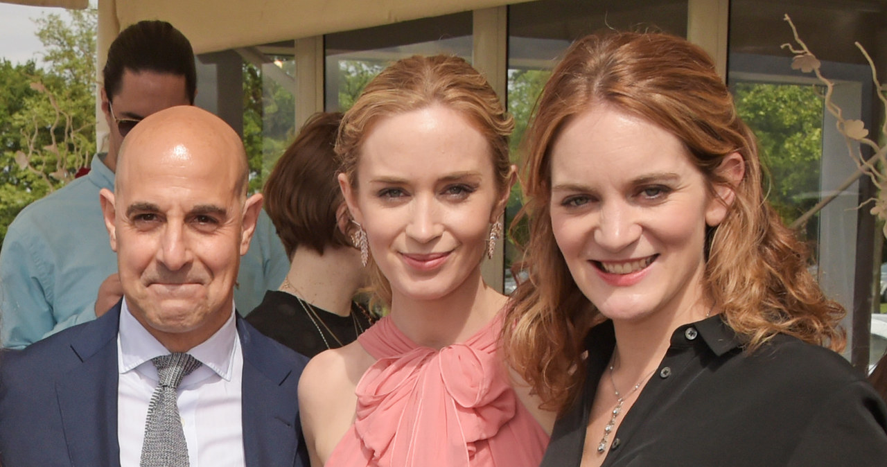 Stanley Tucci, Emily Blunt i Felicity Blunt /David M. Benett/Getty Images for Audi /Getty Images