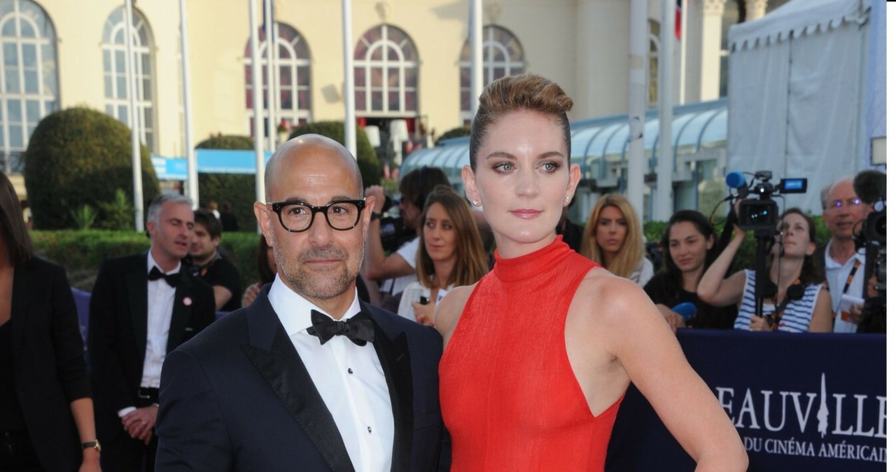 Stanley Tucci i jego żona Felicity Blunt. /PJB/SIPA/EAST NEWS /East News