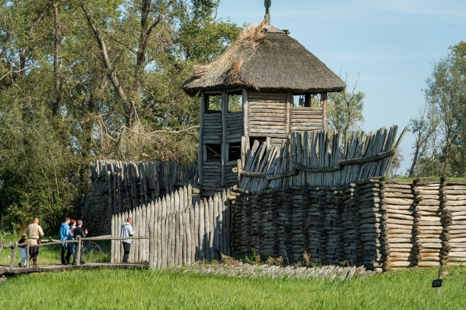 Stanowisko archeologiczne w Biskupinie/ Zdj. archiwalne /Tytus Żmijewski /PAP