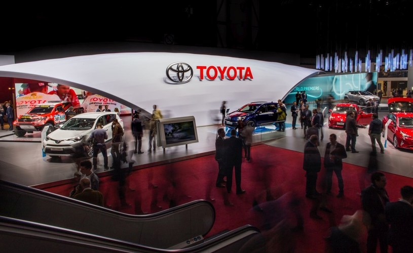 Stanowisko Toyoty w Genewie /Informacja prasowa