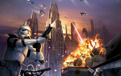Star Wars: Elite Squadron - motyw graficzny /gram.pl