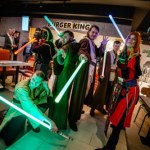 Star Wars na Dworcu Głównym w Krakowie. Promocja Burger King