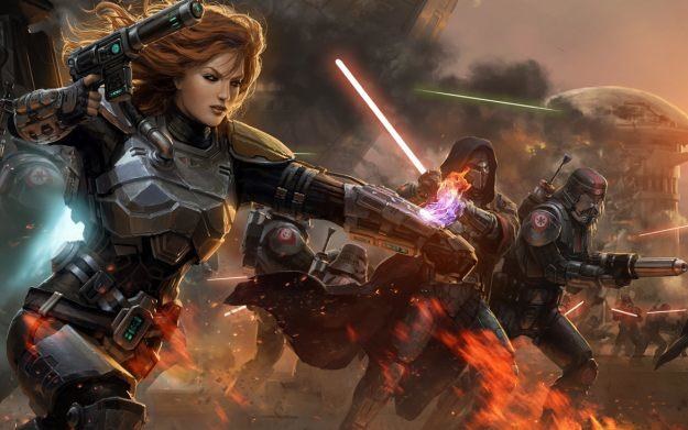 Star Wars: The Old Republic - motyw graficzny /Informacja prasowa
