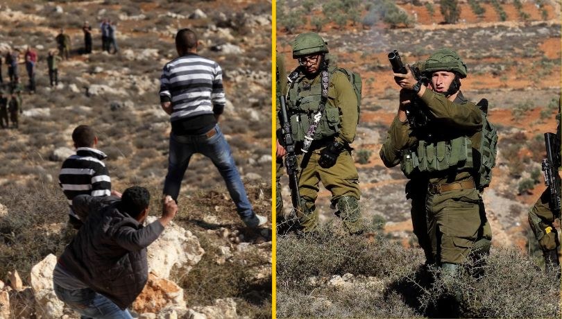 Starcia na Zachodnim Brzegu (zdjęcie poglądowe) /	AA/ABACA /PAP/Abaca