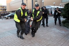 Starcia policji z anarchistami w Poznaniu