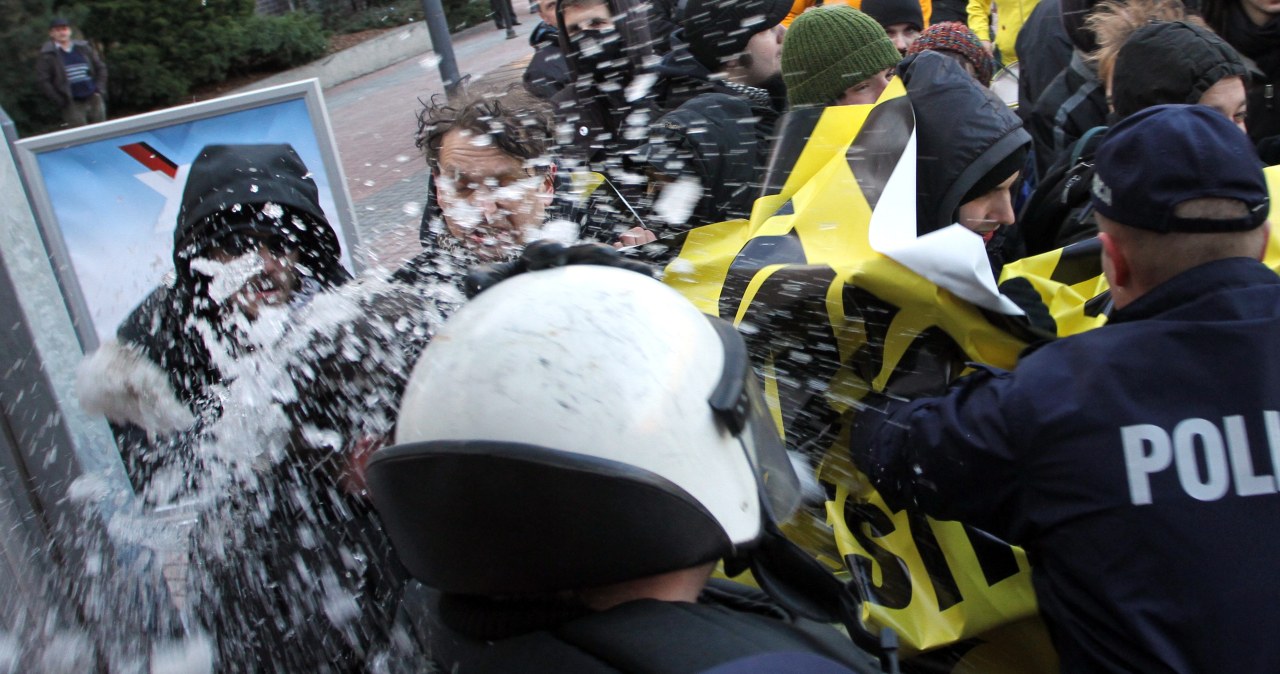 Starcia policji z anarchistami w Poznaniu