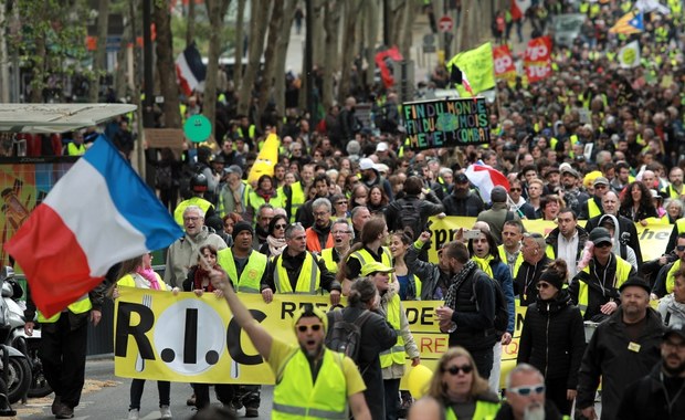 Starcia w Strasburgu. "Żółte kamizelki" chciały protestować przed europarlamentem