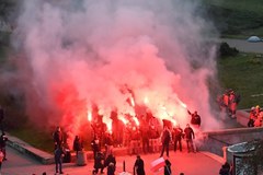 Starcia z policją podczas Marszu Niepodległości w Warszawie