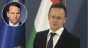 Starcie Szijjarto kontra Sikorski. 