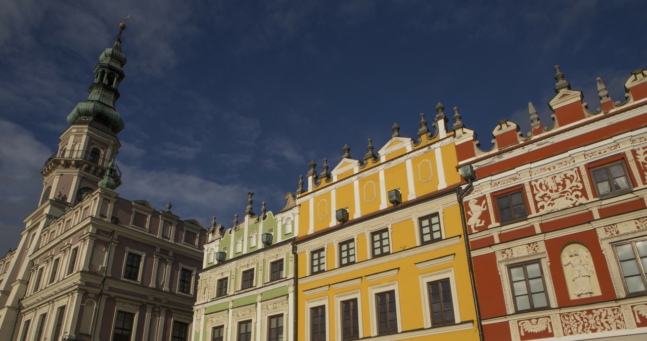 Stare Miasto w Zamościu jest wpisane na listę UNESCO. /Piotr Zajac/REPORTER /East News