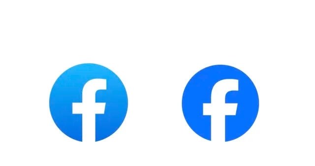 Stare (po lewej) i nowe logo (po prawej) serwisu Facebook /Meta /materiały prasowe