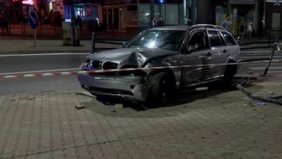 Stargard: 18-letni kierowca wjechał w grupę ludzi, są ranni