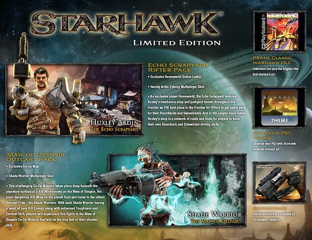 Starhawk: Skład limitowanej edycji Starhawk /Informacja prasowa