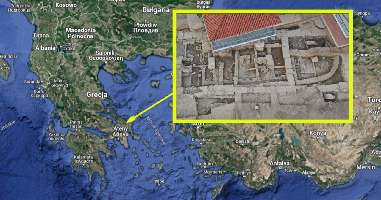 Starozytna grecka świątynia zszokowała archeologów swoim bogactwem /Google Maps /materiał zewnętrzny