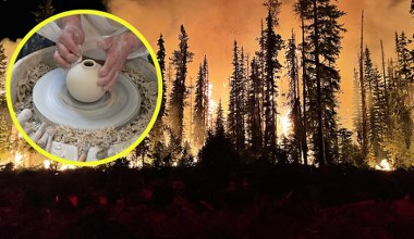 Starożytne pożary mogły pomóc ludzkości wynaleźć ceramikę