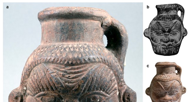 Starożytni Egipcjanie jak wampiry. Pili krew? /Research Square/Ritual revealed: psychotropic substances in a Ptolemaic Egyptian vase /domena publiczna