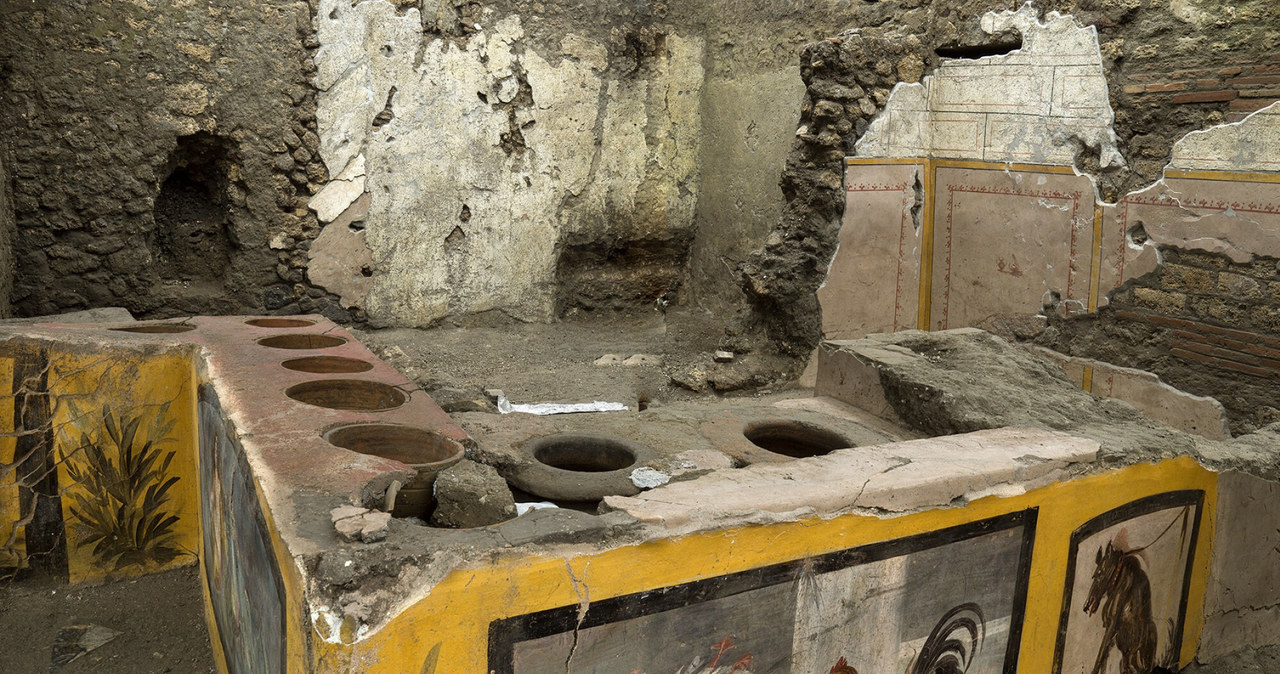 Starożytny bar z fast foodem w Pompejach /Parco Archeologico di Pompei/Associated Press/East News /East News