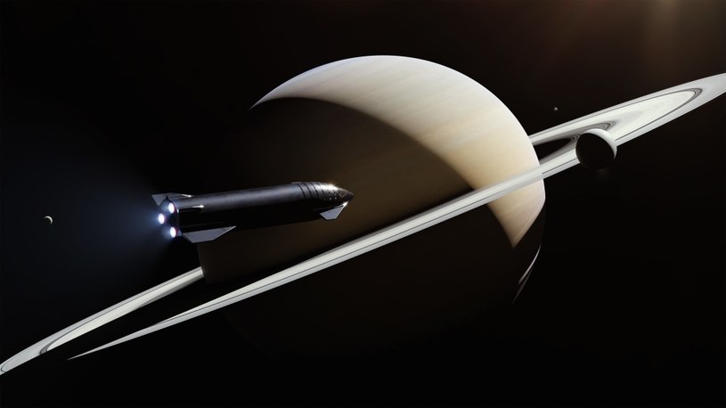 Starship ma umożliwić podróże po Układzie Słonecznym, a nawet poza nim. /SpaceX /materiały prasowe