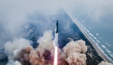 Starship poleciał. Internet obiegły zdjęcia i filmy ze startu SpaceX