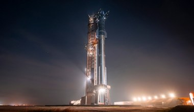 Starship poleciał. SpaceX wystrzeliło największą rakietę świata