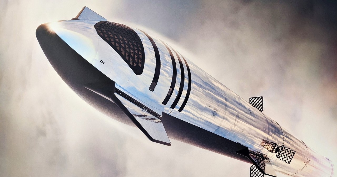 Starship w wersji załogowej /SpaceX /materiały prasowe