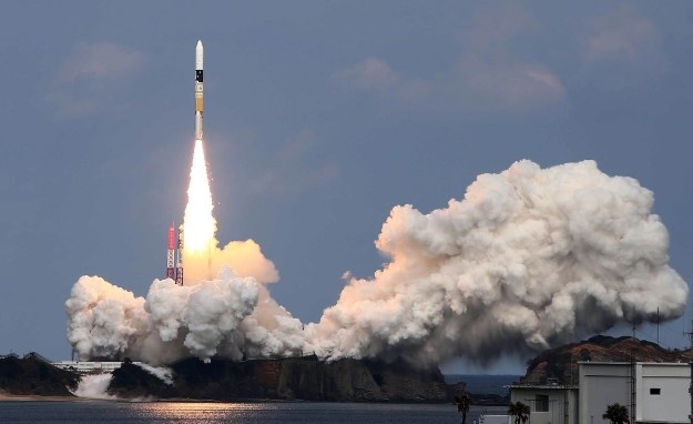Start japońskiej rakiety H-IIA /AFP