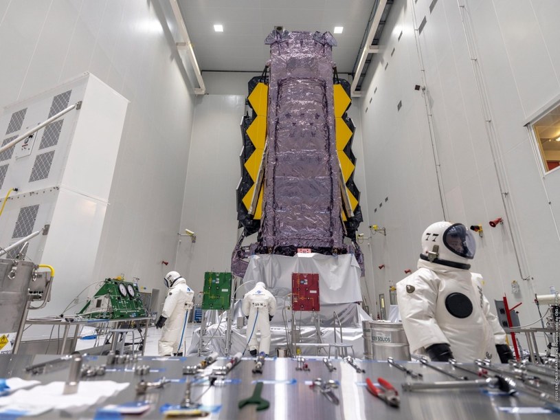 Start Kosmicznego Teleskopu Jamesa Webba coraz bliżej /materiały prasowe