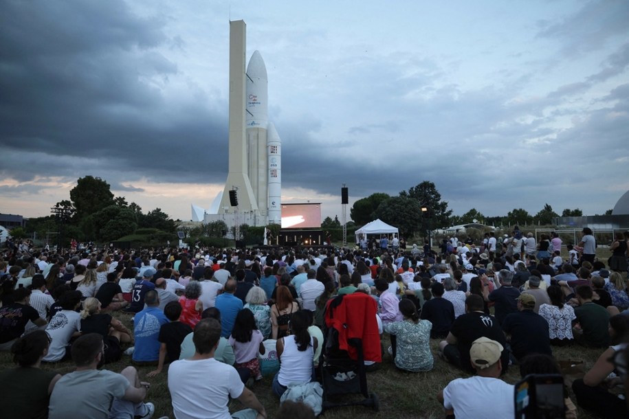 Start rakiety Ariane 6 w centrum kosmicznym w Gujanie Francuskiej /VALENTINE CHAPUIS/AFP /East News