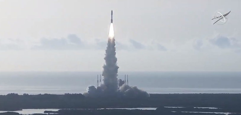 Start rakiety Atlas V z Przylądka Canaveral. Start i jego kolejne etapy przebiegły zgodnie z planem /NASA