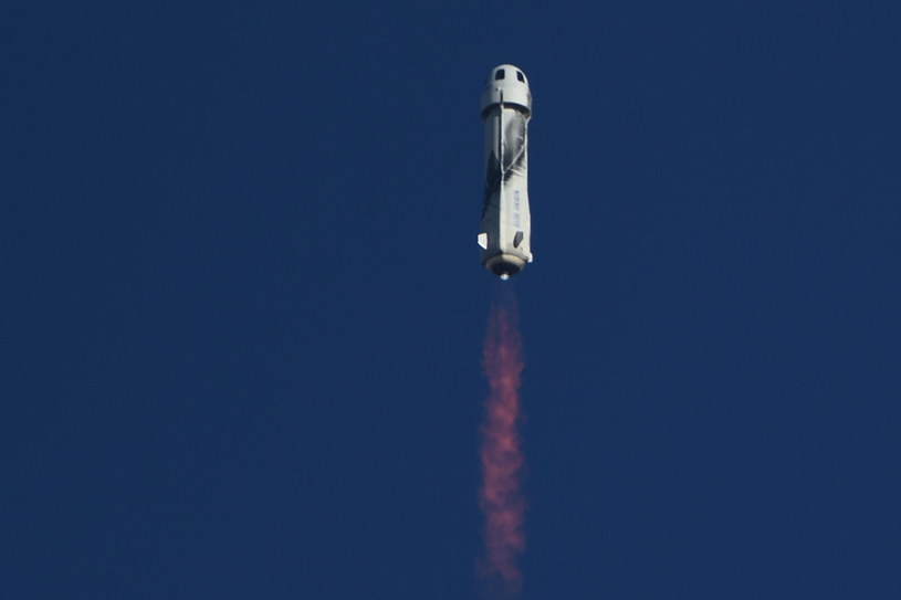 Start rakiety New Shepard /PATRICK T. FALLON /AFP