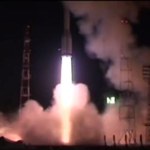 Start rakiety Proton-M z rosyjskim satelitą militarnym