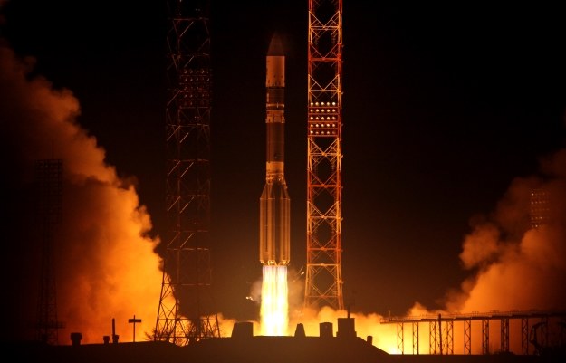 Start rakiety z rosyjskiego kosmodromu /AFP