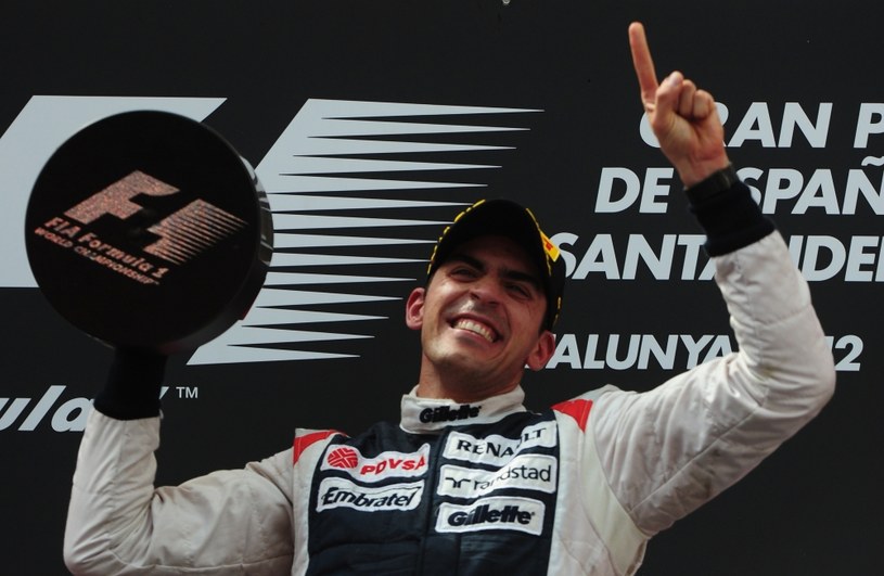 Startujący z pole position Wenezuelczyk Pastor Maldonado z teamu  Williams-Renault odniósł pierwsze zwycięstwo w Formule 1 /AFP